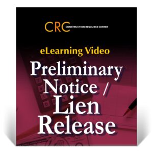 Preliminary Notice / Lien Release
